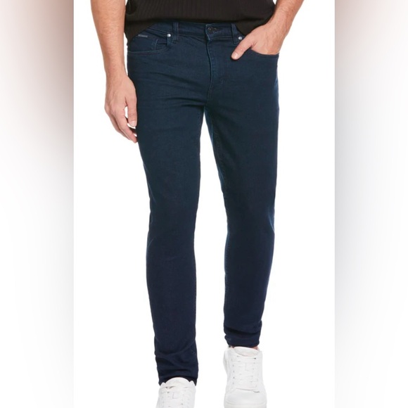 Perry Ellis Recover Dark Indigo Denim Jeans NWT - Picture 1 of 10